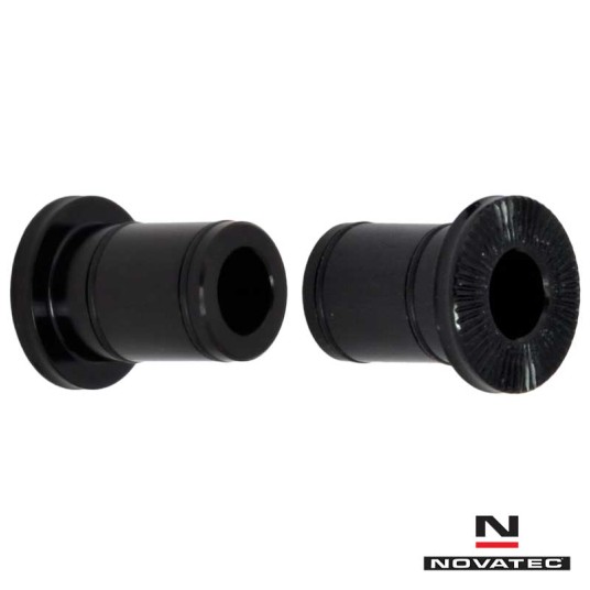 Adaptery p.przód NOVATEC D791SB Alu;9mm;CZARNE