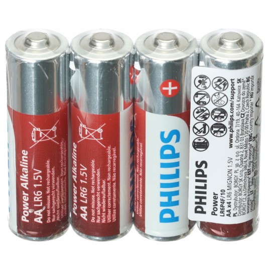 Bateria Philips AA LR6 Powerlife 4szt. FOLIA