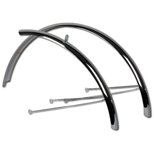 Błotnik kpl. CC-024 28";Stal;47mm;Chrom