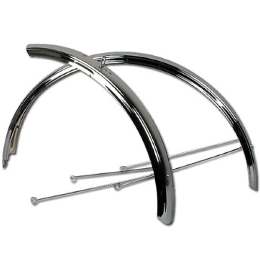 Błotnik kpl. CC-031 26";Stal;58mm;Czarny