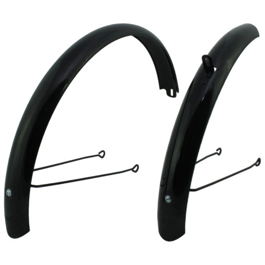 Błotnik kpl. CS006 Stal;24";50x20mm;CZARNY