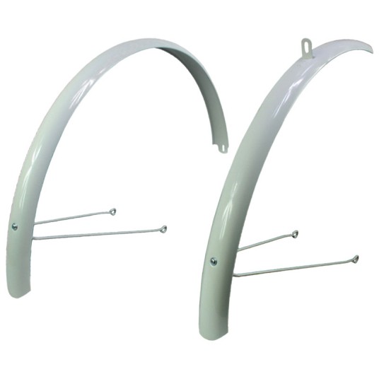 Błotnik kpl. CS011 Stal;28";44x18mm;BIAŁY