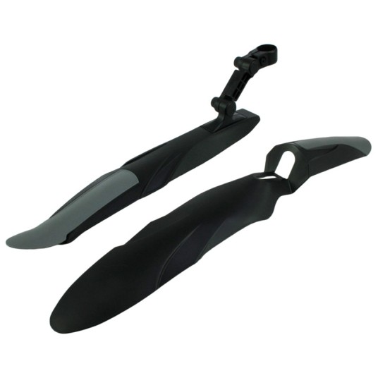Błotnik kpl. SF-102FR PVC;24-28";CZARNO-SZARY