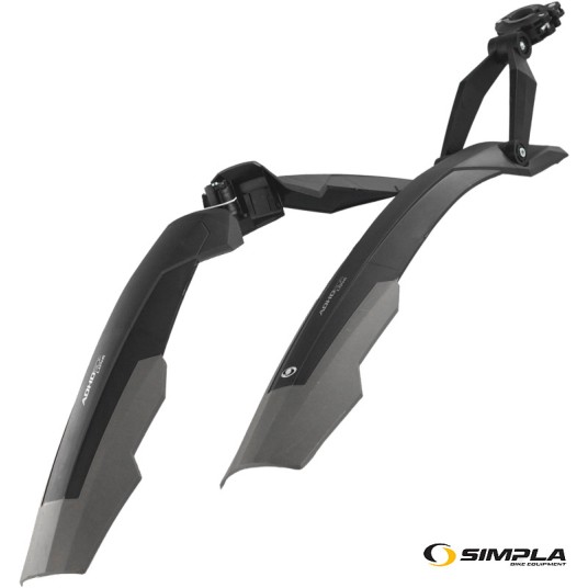 Błotnik kpl. SPL-ADHD Long;PCV;27.5"-29";CZ./TYTAN
