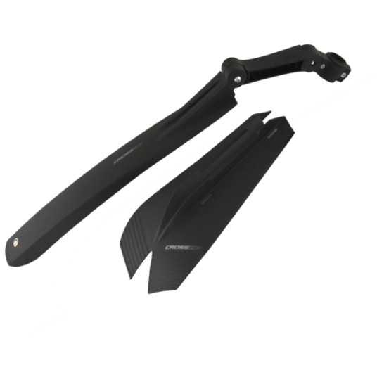 Błotnik kpl. SPL-CROSS SET PCV;26"-29";AMT;Czarny