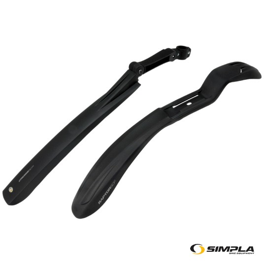 Błotnik kpl. SPL-RAPCROS PCV;26"-29";AMT;Czarny