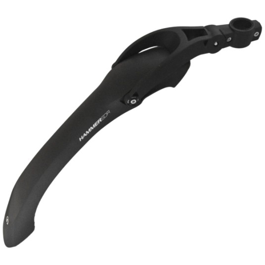 Błotnik tył SPL-HAMMER PCV;24"-28";AMT;Czarny
