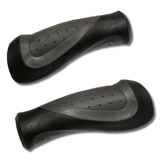 Chwyt DL-20688 Kraton/Żel;L:130mm;Czarno-Szary