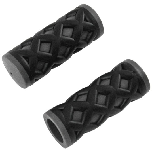 Chwyt HY-500-3G PCV;L:75mm;Czarno-Szary