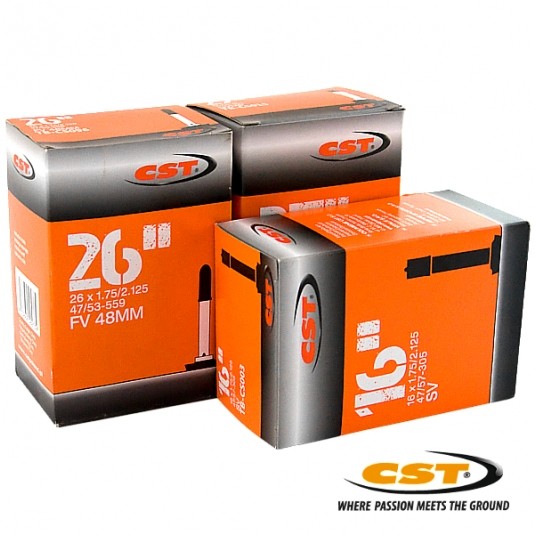 Dętka CST 8"x1/2x2 SV kąt 90' BOX -zdjęcie numer 1