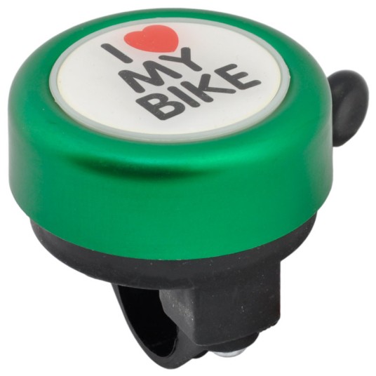 Dzwonek DZ008 Alu/PVC;54mm;ZIELONY
