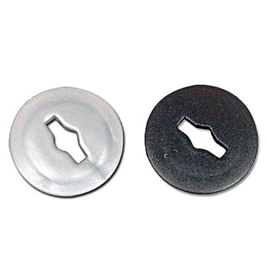 Kapsel mech.korb. HC-068 PCV;SREBRNY;10szt