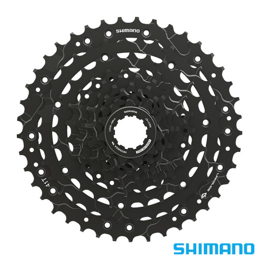 Kaseta 9S CS-LG300 11-41T;Shimano;LINKGLIDE;BOX