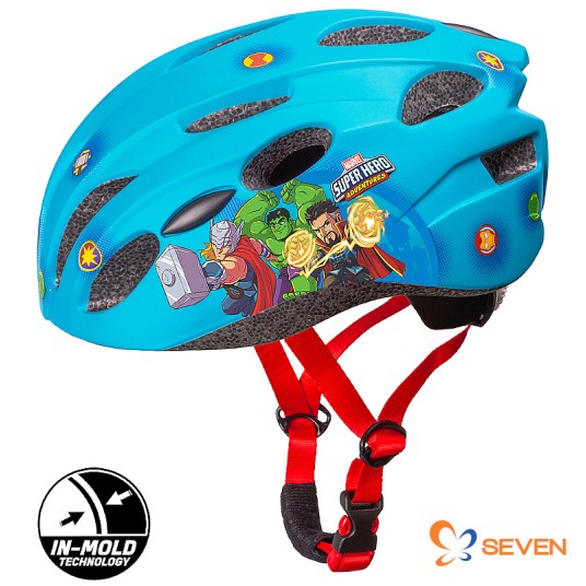 Kask dziecięcy AVENGERS BOYS In-Mold;"M"(52-56cm)