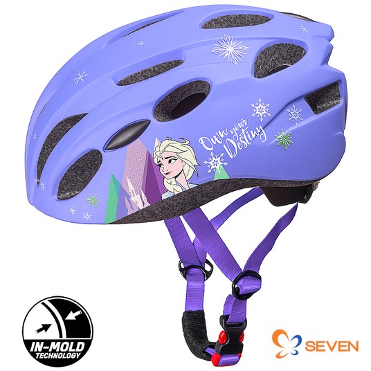 Kask dziecięcy FROZEN 2 In-Mold;Fioletowy;"M"(52-56cm) -zdjęcie numer 1