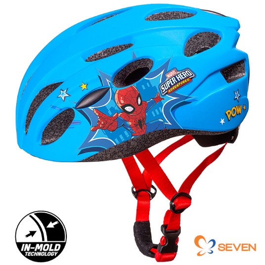 Kask dziecięcy SPIDER MAN In-Mold;"M"(52-56cm)