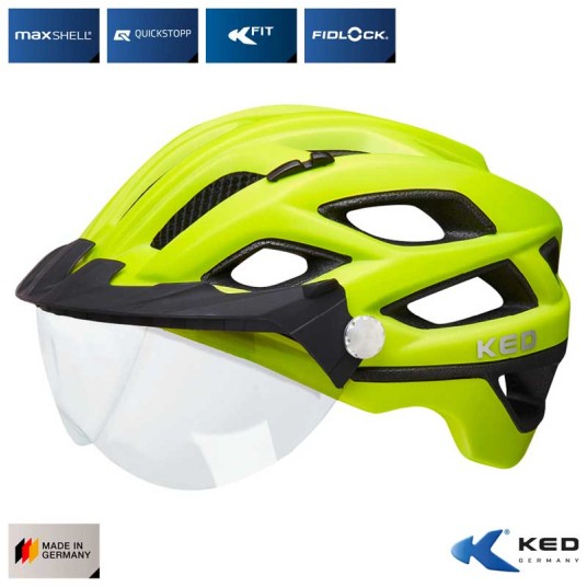 Kask KED COVIS LITE Żółty;MTB;"M"(52-58cm)