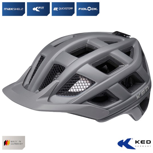 Kask KED CROM CiemnoSzary;MTB;"L"(57-62cm)