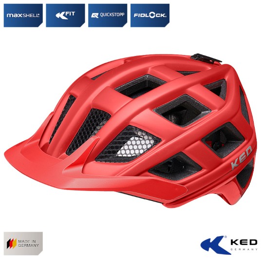 Kask KED CROM Czerwony;MTB;"L"(57-62cm)