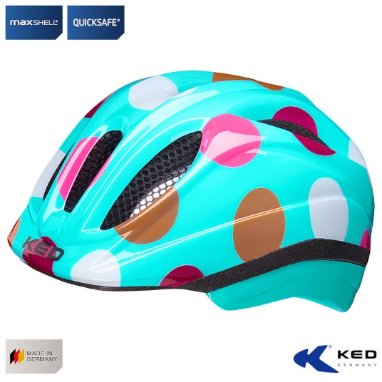 Kask KED MEGGY TR. DotsRetro;Junior;"S/M"(49-55cm)