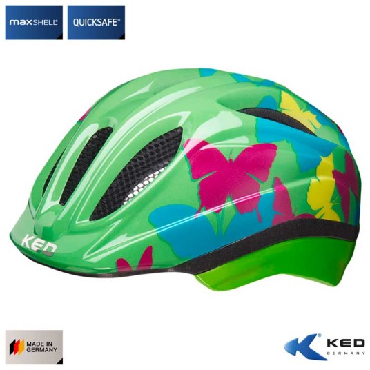 Kask KED MEGGY TR. GN/Motyl;Junior;"S/M"(49-55cm)