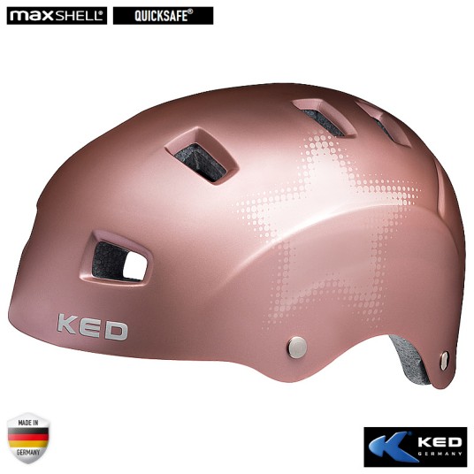 Kask KED RISCO Różowy;City;"L"(57-62cm)