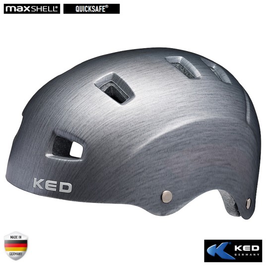Kask KED RISCO Szary;City;"L"(57-62cm)