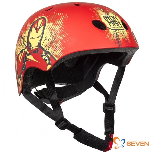 Kask sportowy IRON MAN "M"(52-56cm) -zdjęcie numer 1