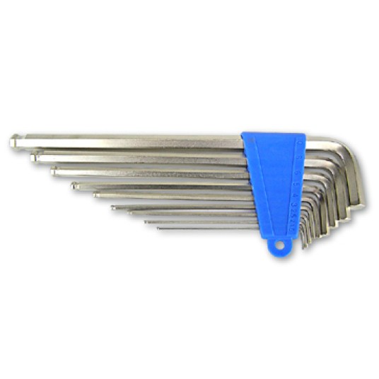 Klucz imbus. YC-623 Zest.;1.5/2/2.5/3/4/5/6/8/10mm