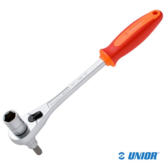 Klucz UNR-1621/1ABI Grzechotka;Imb.8mm/Nas.14mm