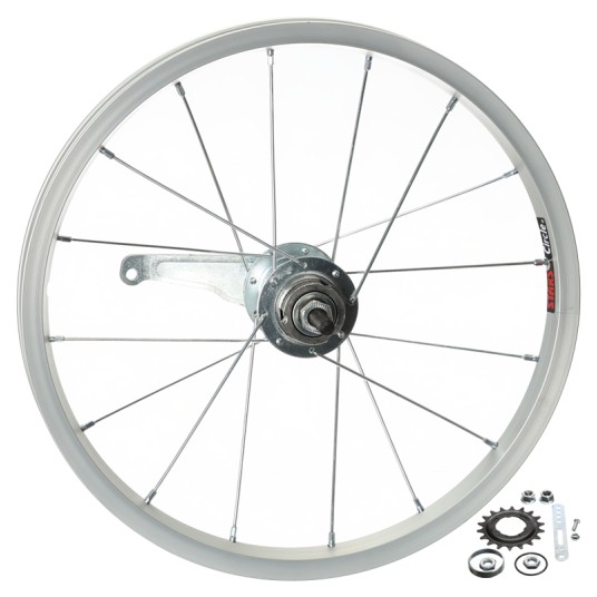 Koło 16" tył PTOA Torp.Falcon/Alu;SR