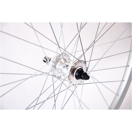 Koło 26" przód JOYSTAR-MT11F MTB;SREBRNE -zdjęcie numer 2