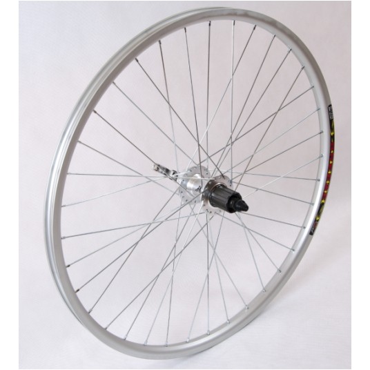 Koło 26" tył JOYSTAR-MT11R MTB;SREBRNE