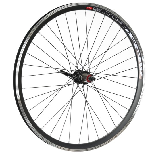 Koło 26" tył P8OP Alu.SH8/9s/Alu.Stożek;CZ