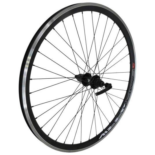 Koło 26" tył P8OP Alu.SH8/9s/Alu.Stożek;CZ