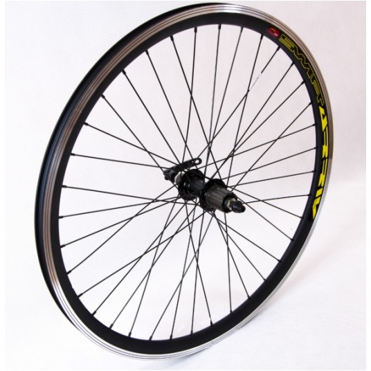 Koło 27.5" tył P8OP Alu.SH8/9s/Alu.Stożek;CZ