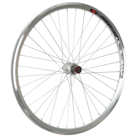Koło 27.5" tył P8OP Alu.SH8/9s/Alu.Stożek;SR