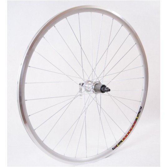 Koło 28" tył JOYSTAR-RD12R Szosa;SREBRNE