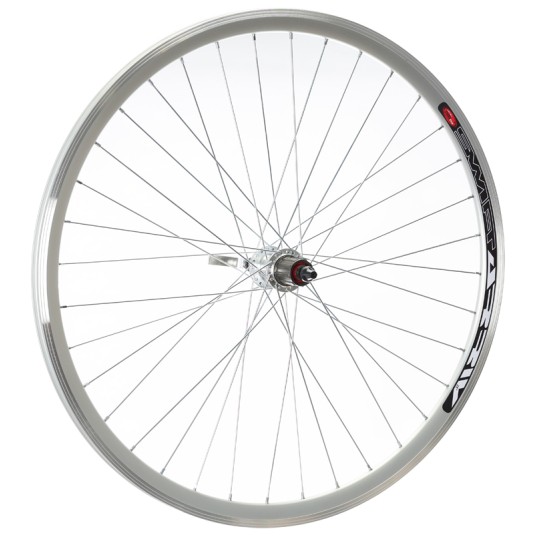 Koło 28" tył P8OP Alu.SH8/9s/Alu.Stożek;SR