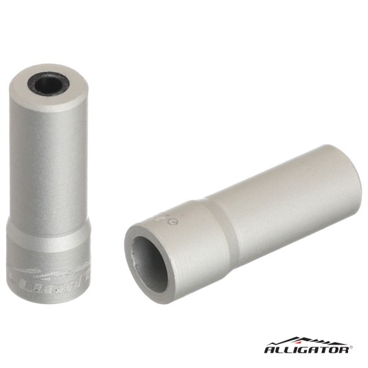 Końcówka panc.CE-A09SL Alu;4mm;Uszcz.PVC;SR;10szt