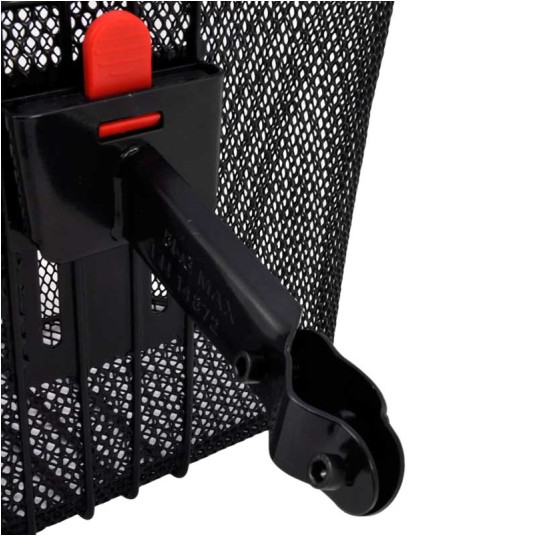 Koszyk HT-102-3 Przód;Stal;Clip;Czarny