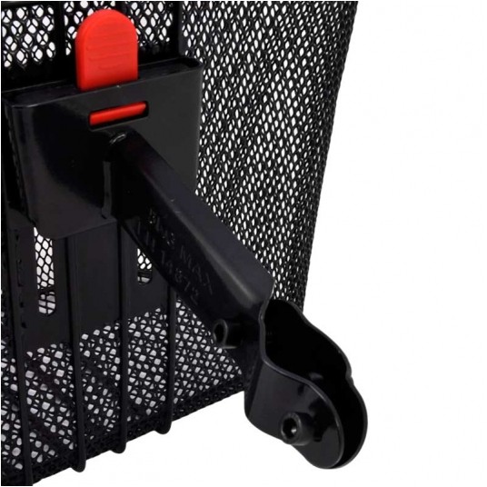 Koszyk HT-102-3 Przód;Stal;Clip;Czarny -photo number 2