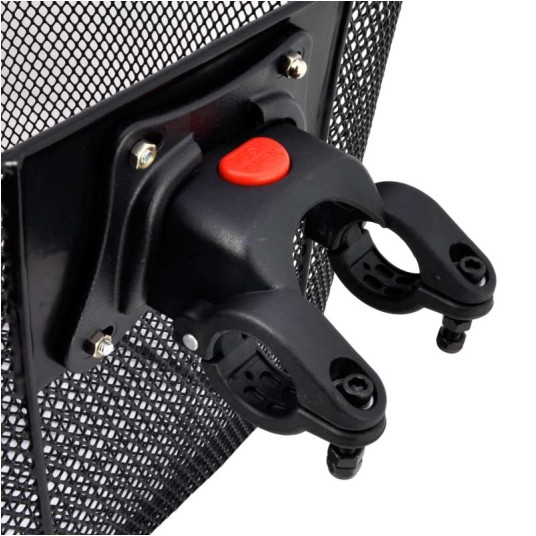 Koszyk HT-512 Przód;Stal;Clip;Czarny