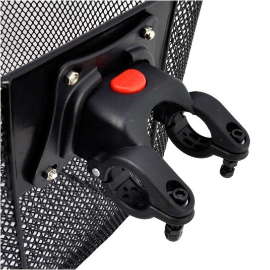 Koszyk HT-512 Przód;Stal;Clip;Czarny -photo number 2