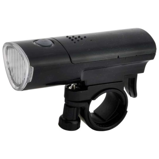 Lampa przód JY369 5LED;n/Baterie;CZARNA
