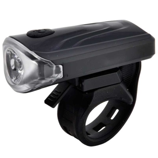 Lampa przód JY7043A 1x0.5W LED;n/Baterie;CZARNA