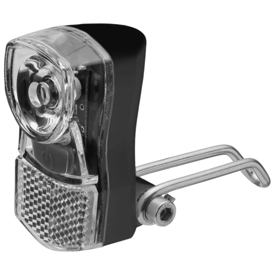 Lampa przód XC210 1W LED;7lux;IPX3;n/Bat.;CZARNA -zdjęcie numer 1