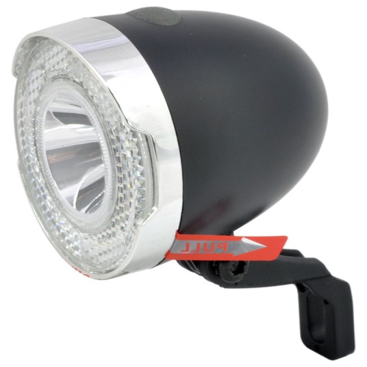 Lampa przód XC230 0.5W LED;60lm;IP44;n/Bat.;CZARNA