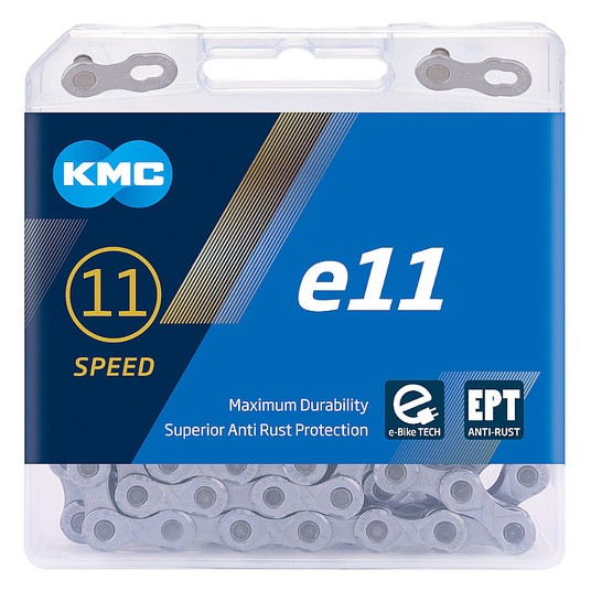 Łańcuch KMC e11 1/2"x11/128";136og.;11b;EPT;BOX -photo number 2