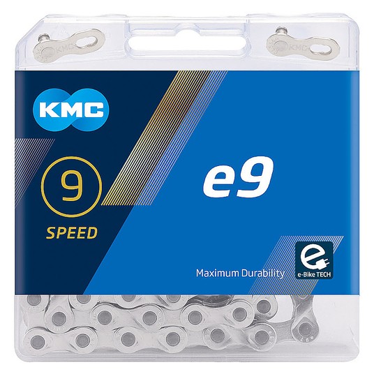 Łańcuch KMC e9 1/2"x11/128";122og.;9b;SR;BOX -photo number 2